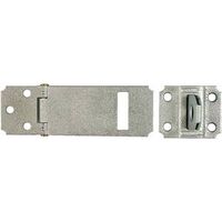 Adjustable Safety Hasp, 5" Zinc