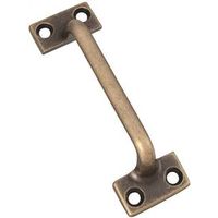 sash pull, antique brass