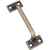 Sash Pull, Antique Brass