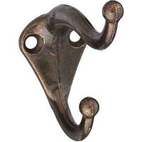Antique Brass Coat & Hat Hook