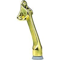 Door Holder, Bright Brass