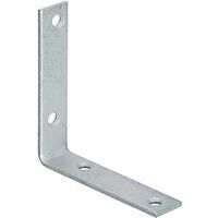 steel corner braces, 4in. x 7/8in.