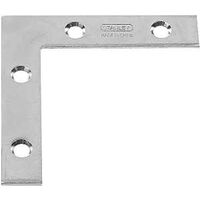 Flat Corner Iron, 2 1/2in. Zinc