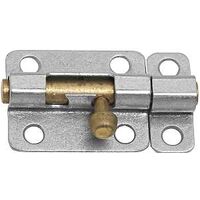 galvanized barrel bolt, 2 1/2in.