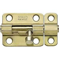 Barrel Bolt, 4in. Satin Brass