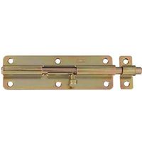 barrel bolt, 6in. brass