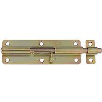 Barrel Bolt, 6" Brass