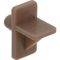plastic shelf support, 1/4in.