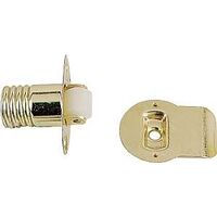 Bright Brass Roller Catch   