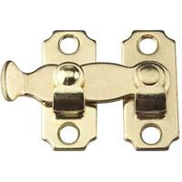 Bar Latch, 1 3/4in. x 1 1/2in. Brass