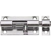 barrel bolt, 4in. satin brass