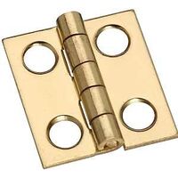 middle cabinet hinge, 3/4in. solid brass