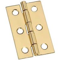 middle cabinet hinge, 2in. brass
