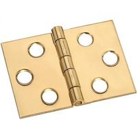 ornamental desk hinge, 1 1/2in. brass