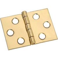 Ornamental Desk Hinge, 1 1/2" Brass