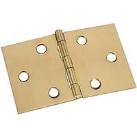 Ornamental Desk Hinge, 2in. Brass