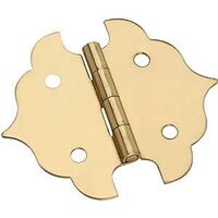 Ornamental Cabinet Hinge, 1 1/8" x 1 5/16"
