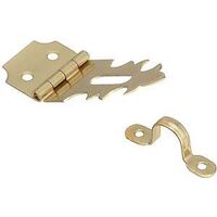 swivel safety hasp, 4 1/2in. brass
