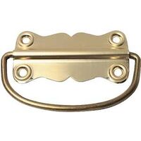Chest Handle, 1 3/8" x 3 3/8" Brass