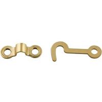 6793707 - 1-3/4 SOLID BRASS HOOK/STAPLE