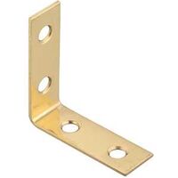 Solid Brass Corner Brace, 1 1/2in.