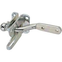 Black Steel Ornament Gate Latch