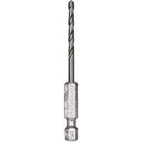 high speed steel drill bit, 1/16in. hex shank