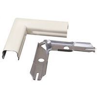 6797245-IVRY WIRE CHANNEL FLAT ELBOW