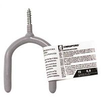 6799522 - VINYL COATED DBL SCREW-IN HOOK