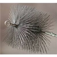 square chimney brush, 11in. x 11in. 