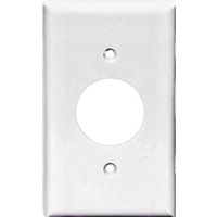 6812598 - 1G WHT RECPT PLATE 15/20A