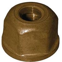 1/2in. brass faucet coupling nuts