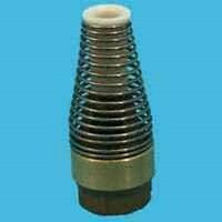 brass foot valves, 1in.   