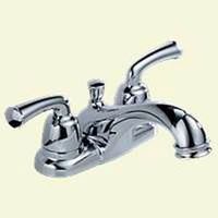 two handle bathroom faucet, chrome