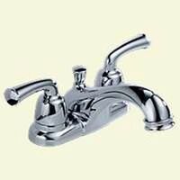 Two Handle Bathroom Faucet, Chrome