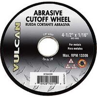 Abrasive Cut Off Wheel, 4 1/2in. x 1/16in.