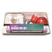 12v generator with bulb     