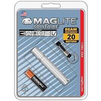 Maglite Solitaire Flashlight, 1AAA Silver