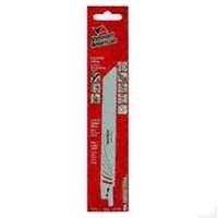 bi-metal reciprocal saw blade, 4in. x 24 tpi