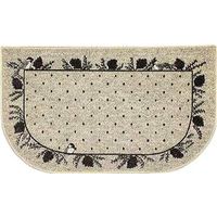 oval hearth rug        