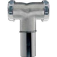 Chrome Center Outlet Tee, 1 1/2in. 