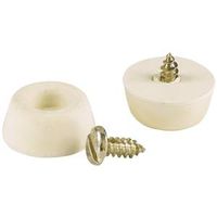 6834220 - 7/8 WHITE SCREW BUMPER