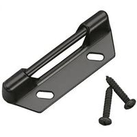6835573 - BLK STORM DOOR STRIKE PLATE