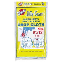 6837371 - 9X12FT PLASTIC DROPCLOTH