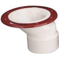 6843734 - OFFSET CLOSET FLANGE W/RING