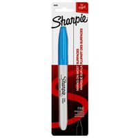 retractable sharpie marker, fine point blue