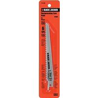 wood cut reciprocating saw blade, 6in. 6 tooth