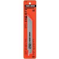 metal cut reciprocating saw blade, 6in. 18 tooth
