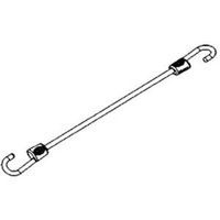 stretch cord with hooks, 40in. orange 2 pc