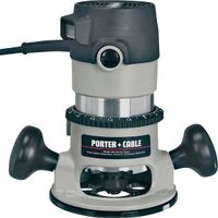 porter cable fixed base router with case, 1 3/4in.